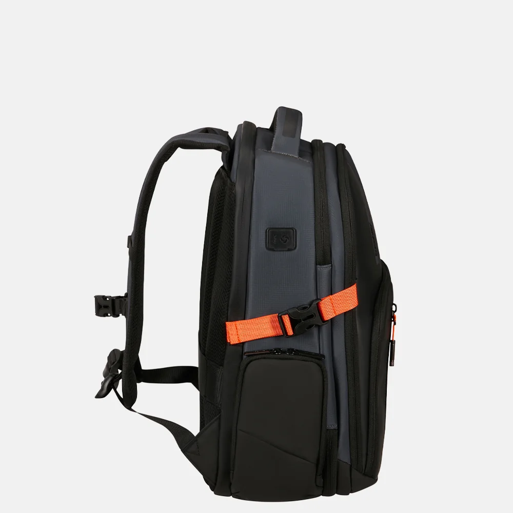 Samsonite Biz2go Daytrip rugzak 15 inch graphite/apricot bij Duifhuizen
