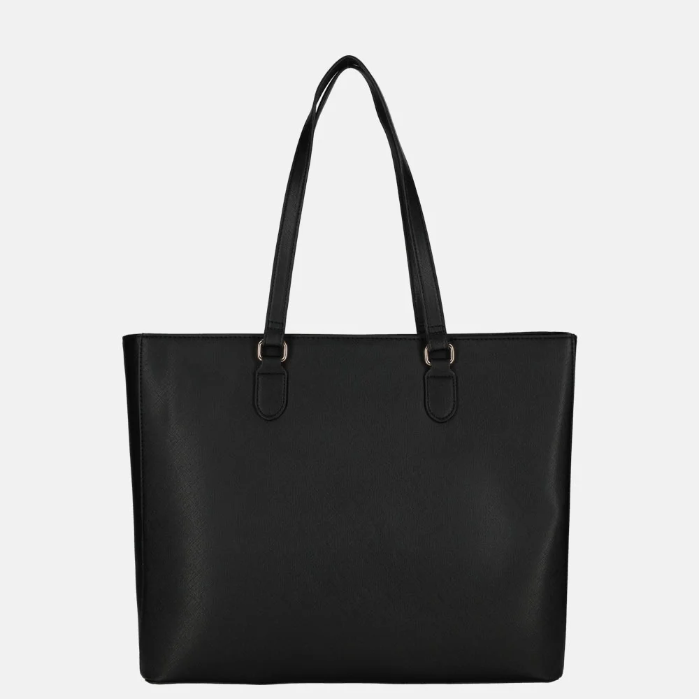 Duifhuizen Saffiano shopper L zwart bij Duifhuizen