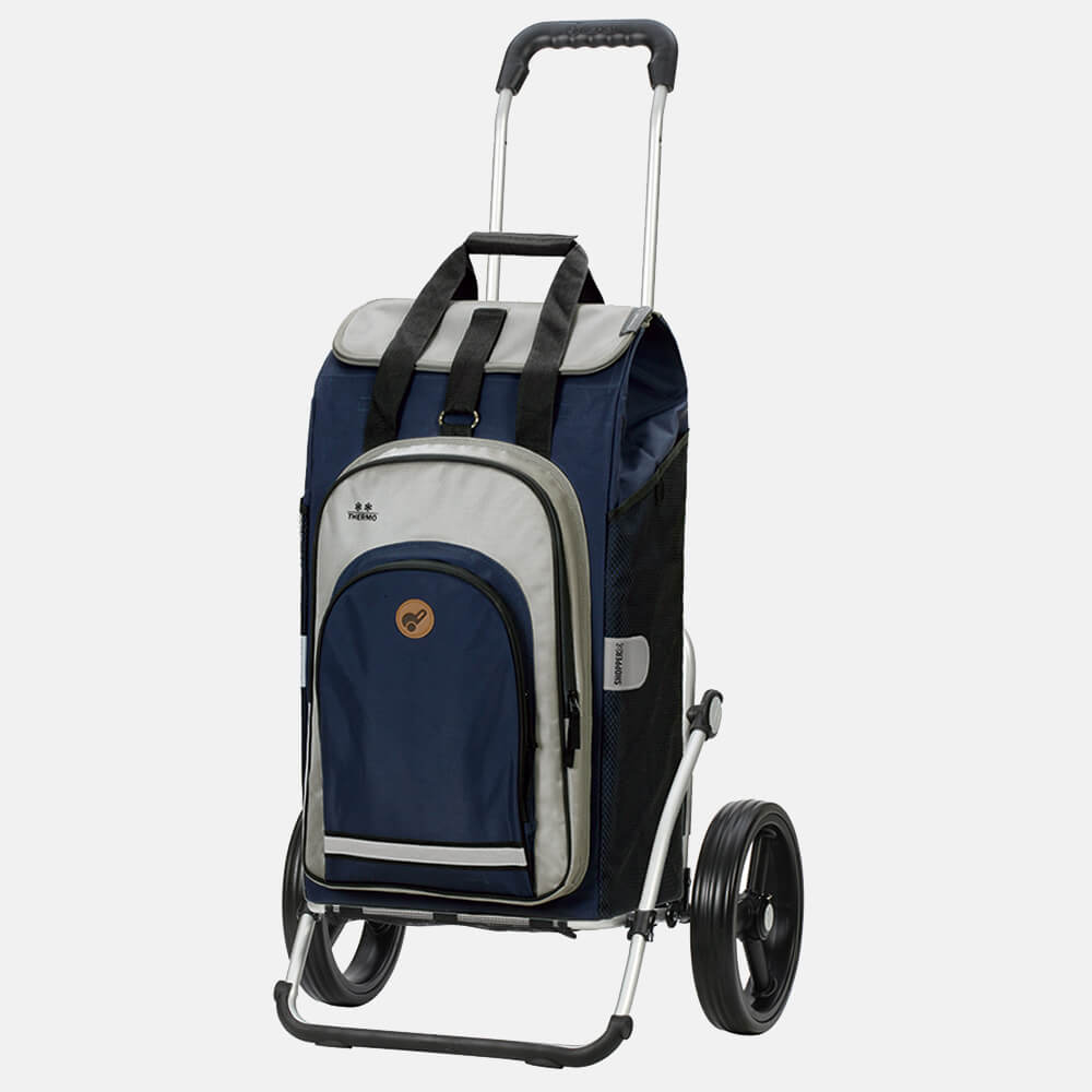 Andersen Royal Shopper Hydro 2.0 boodschappentrolley blauw bij Duifhuizen