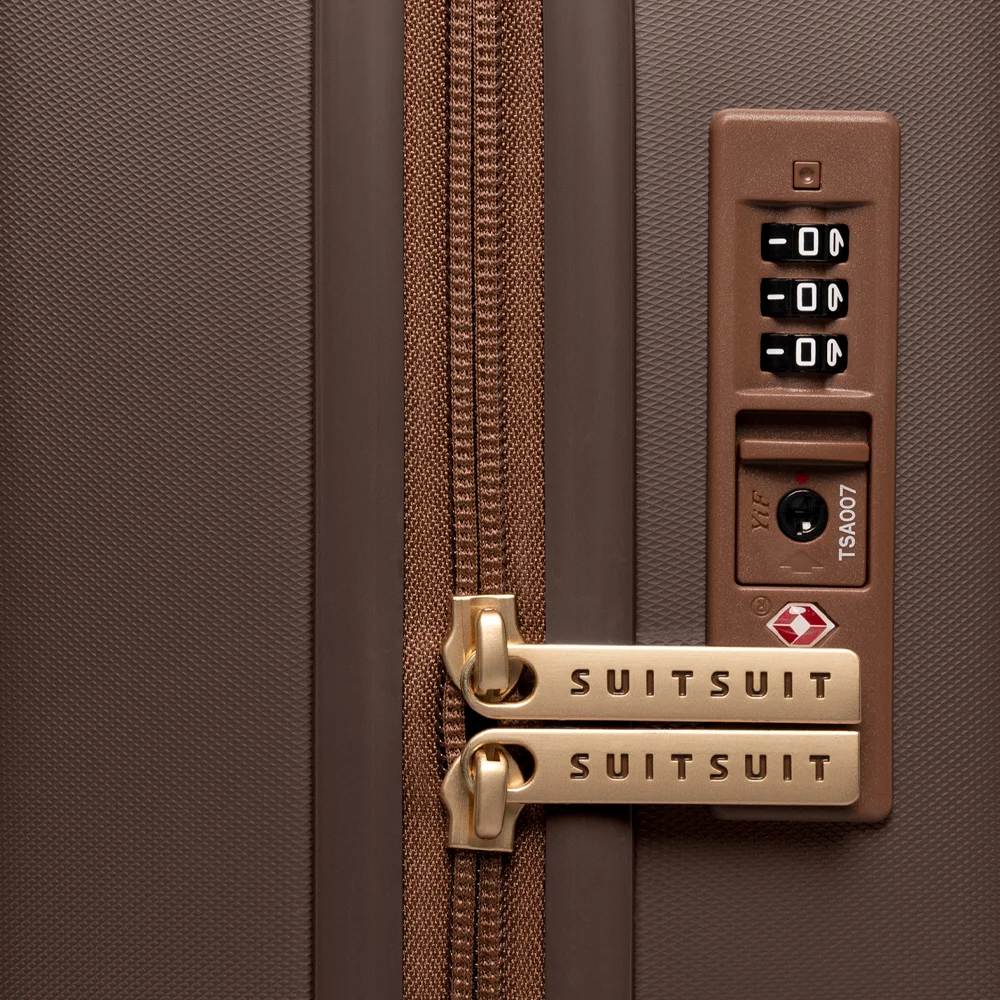 SUITSUIT Fab Seventies Special Edition handbagage koffer 55 cm chocolate brown bij Duifhuizen