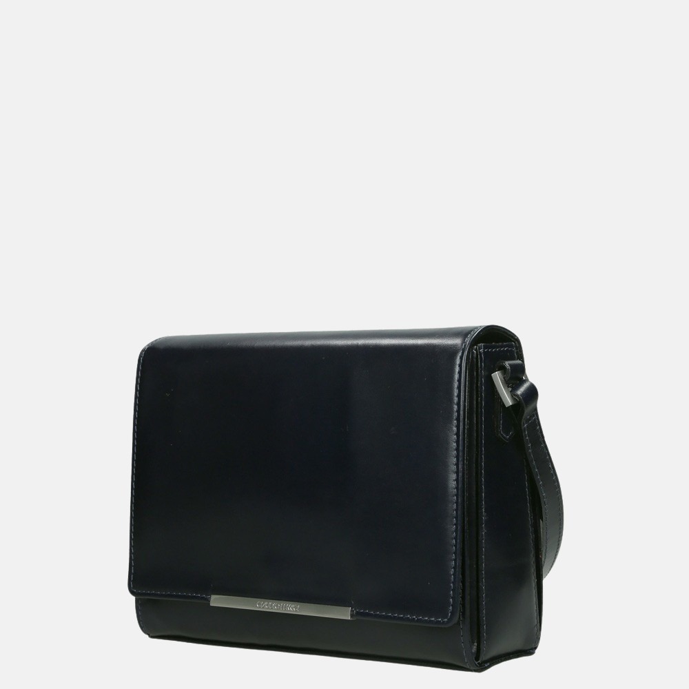 Claudio Ferrici Classico M schoudertas navy bij Duifhuizen