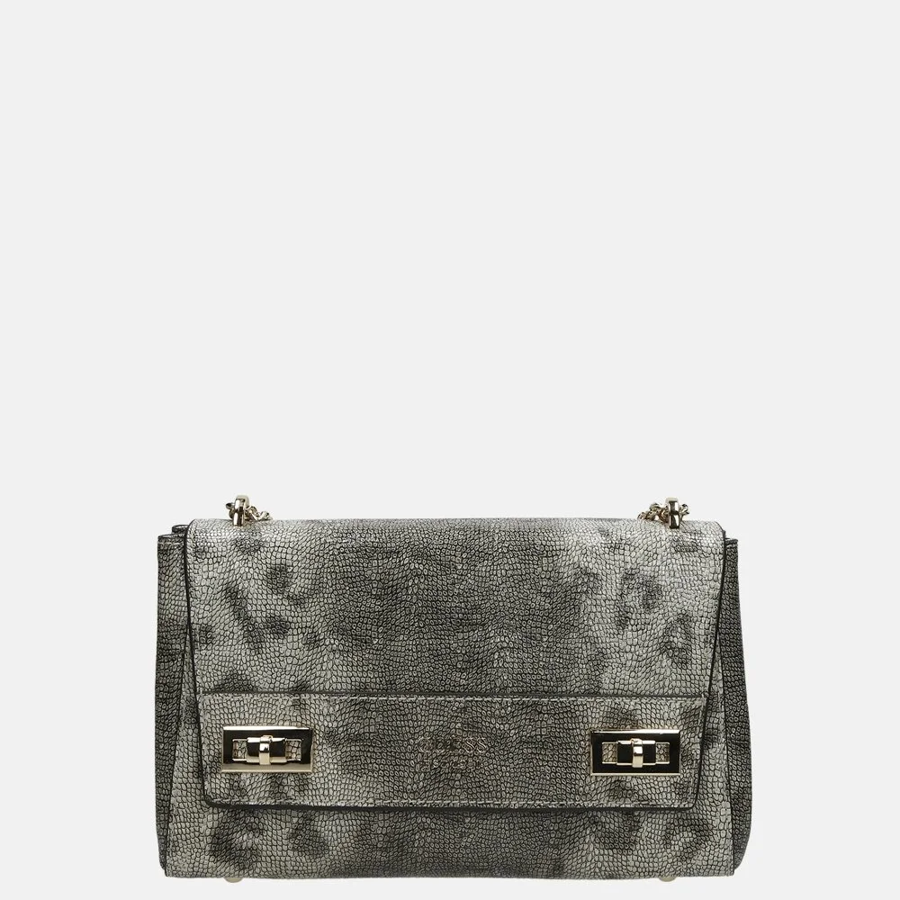 Guess Katey crossbody tas charcoal bij Duifhuizen