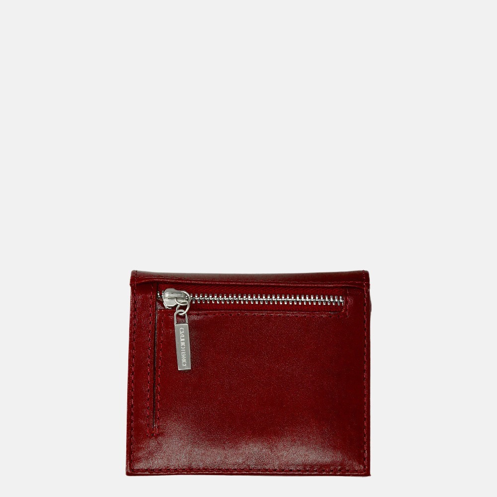 Claudio Ferrici Pelle Vecchia portemonnee S red bij Duifhuizen