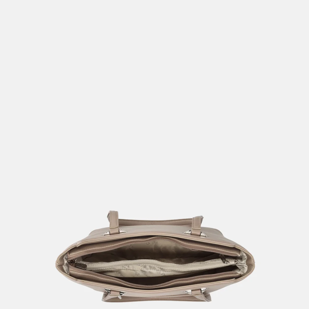 Daniele Donati shopper beige bij Duifhuizen