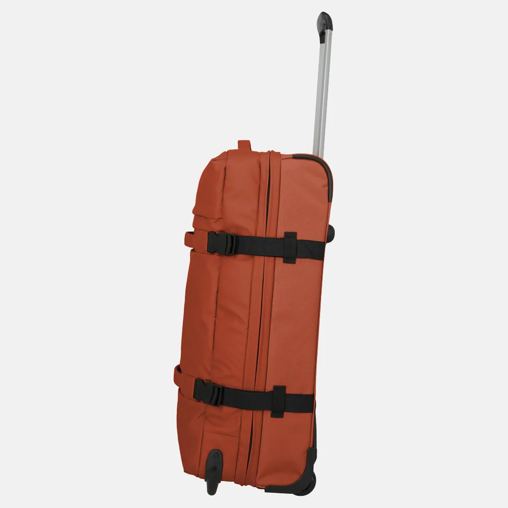 Travelite Bolonia wieltas L 72 cm orange bij Duifhuizen