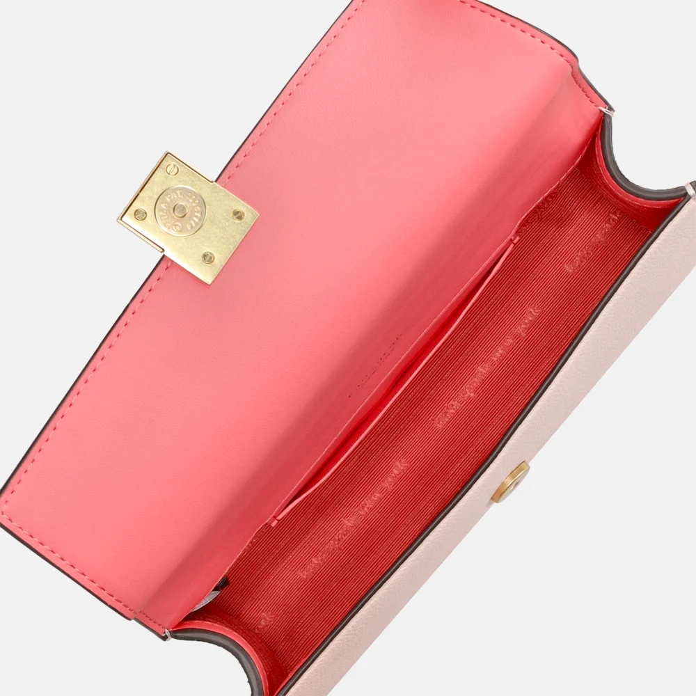 Kate Spade Deco crossbody tas pastry pink bij Duifhuizen
