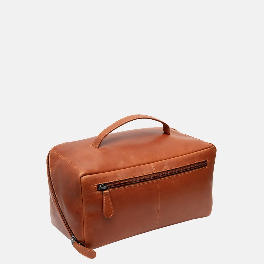 Chesterfield Trevia toilettas cognac bij Duifhuizen