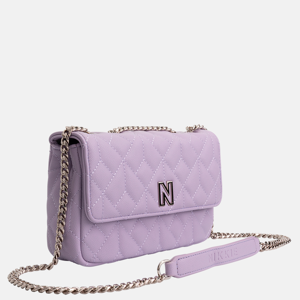 NIKKIE Ann schoudertas lilac bij Duifhuizen