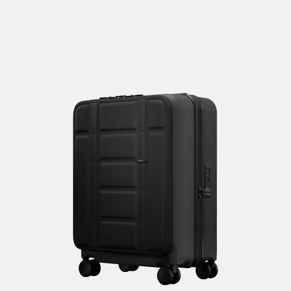 DB Journey Front-Access Ramverk Carry-on handbagage koffer 55cm black out bij Duifhuizen