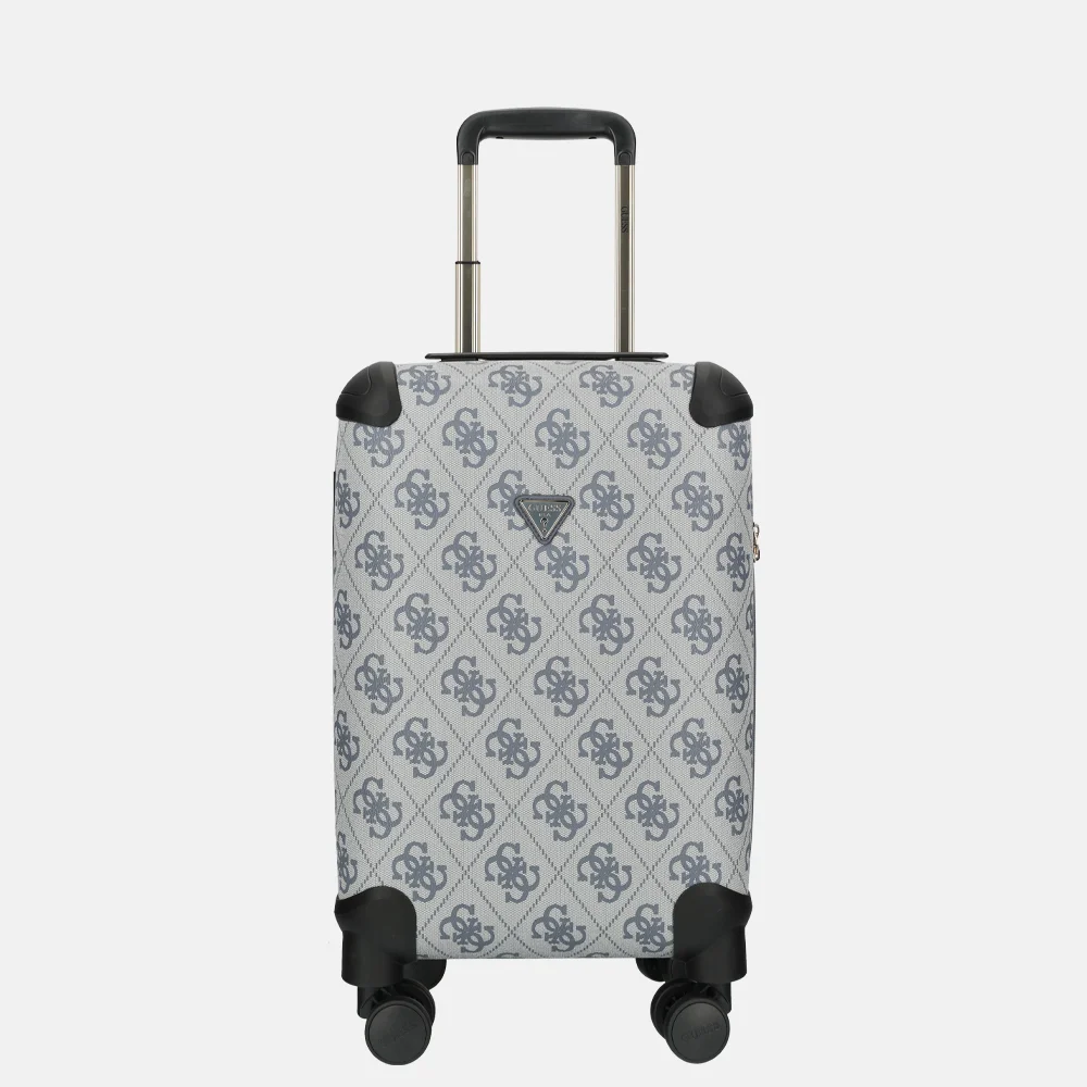 Guess Berta handbagage koffer slate logo bij Duifhuizen