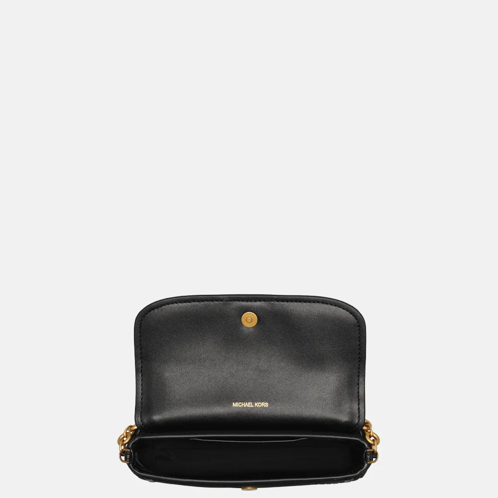Michael Kors Nolita chain crossbody tas S black bij Duifhuizen