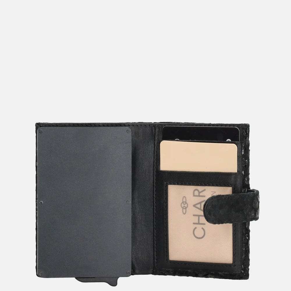 Charm London pasjeshouder panter zwart bij Duifhuizen