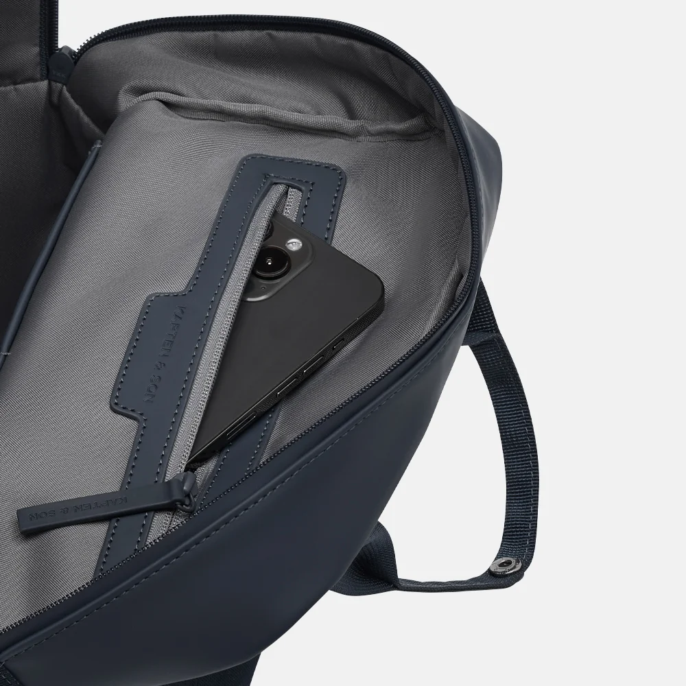 Kapten & Son Bergen Pro rugzak navy blue bij Duifhuizen