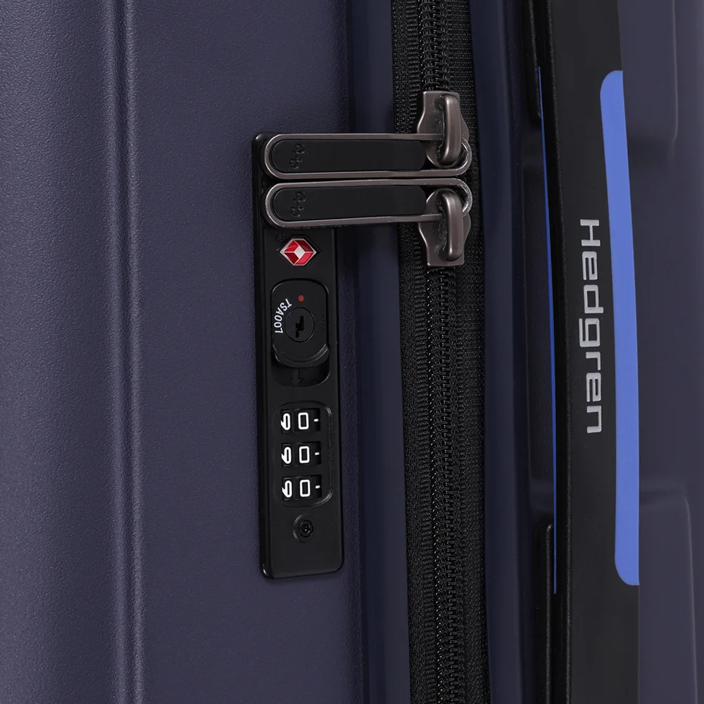 Hedgren Comby spinner handbagage koffer 55 cm peacoat blue bij Duifhuizen