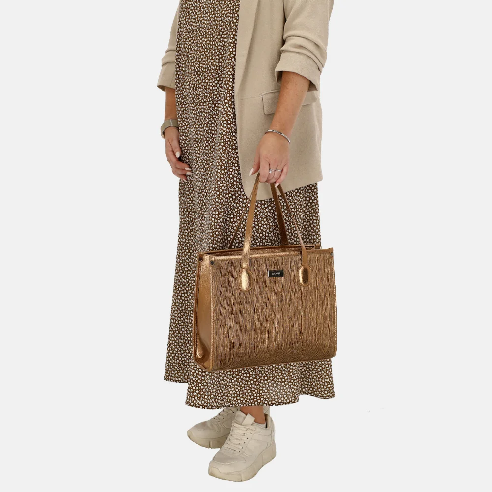Charm London Kingsway shopper brons bij Duifhuizen