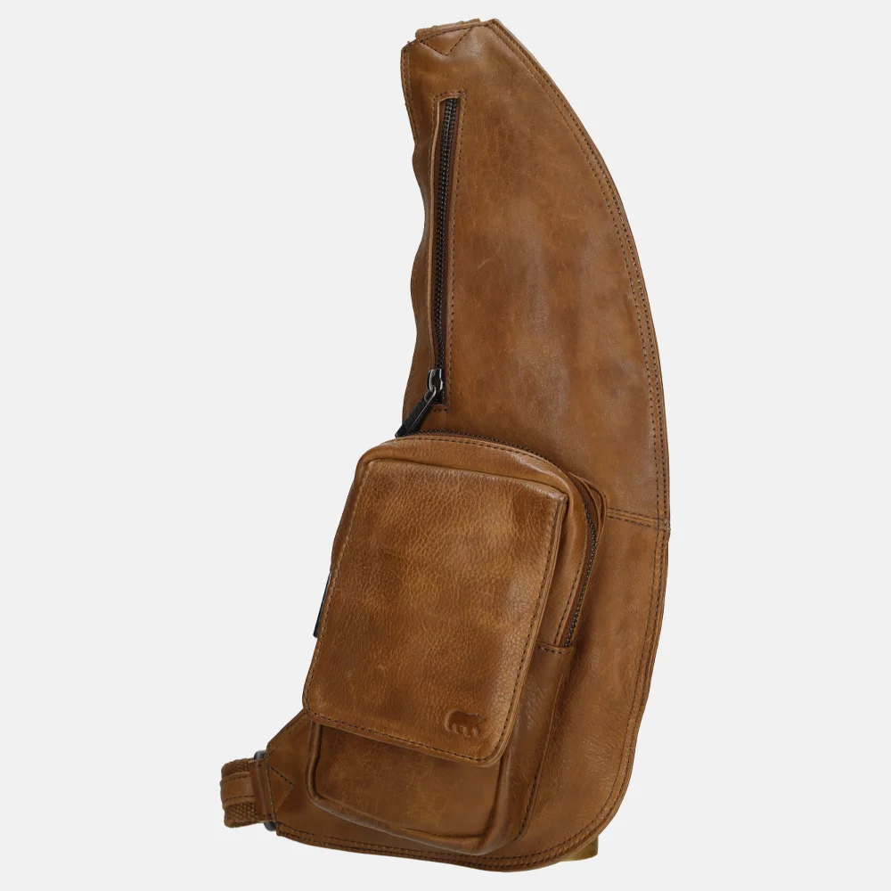 Bear Design Han crossbody tas cognac bij Duifhuizen