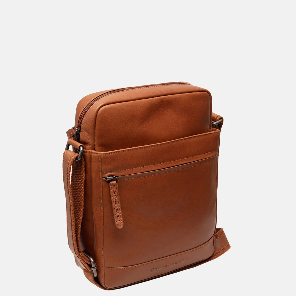 Chesterfield Anzora schoudertas L cognac bij Duifhuizen