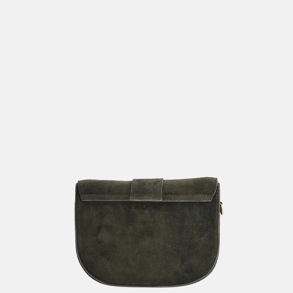 Charm London crossbody tas olijfgroen bij Duifhuizen