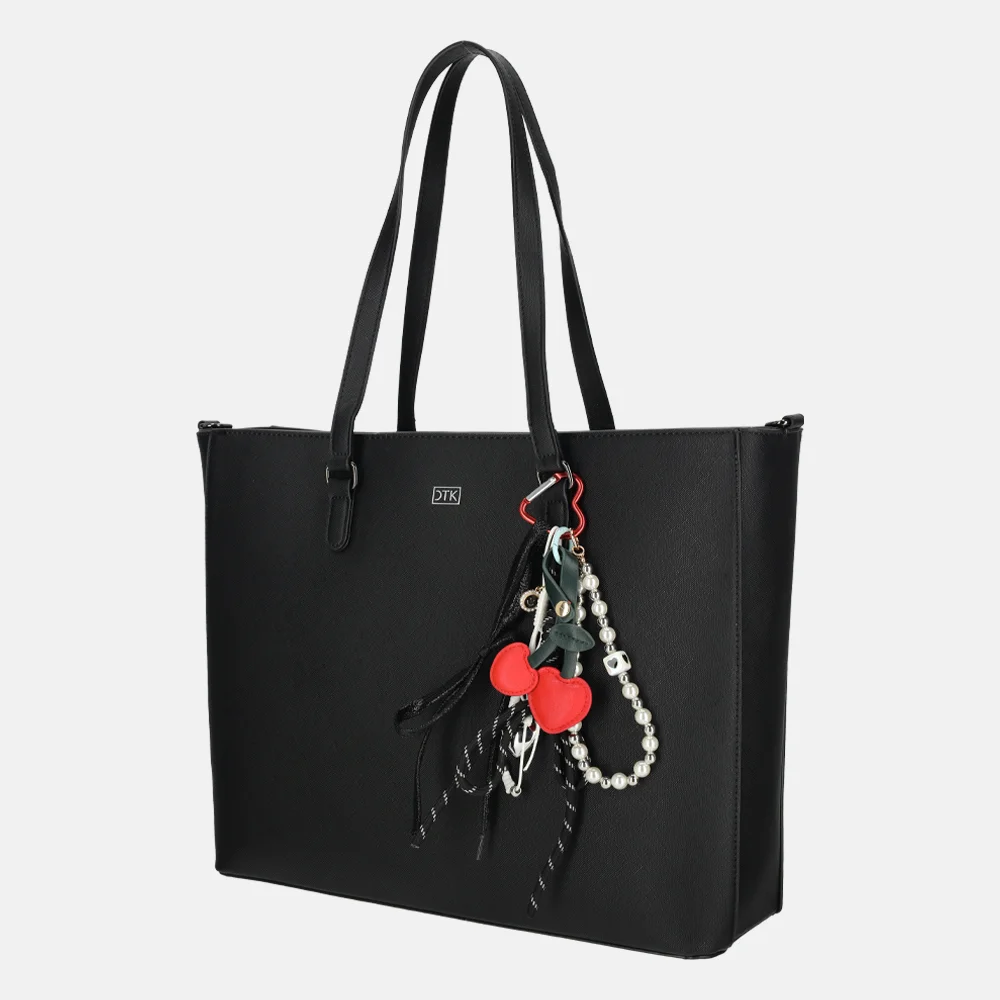 Charm London bag charm/tassenhanger rood bij Duifhuizen