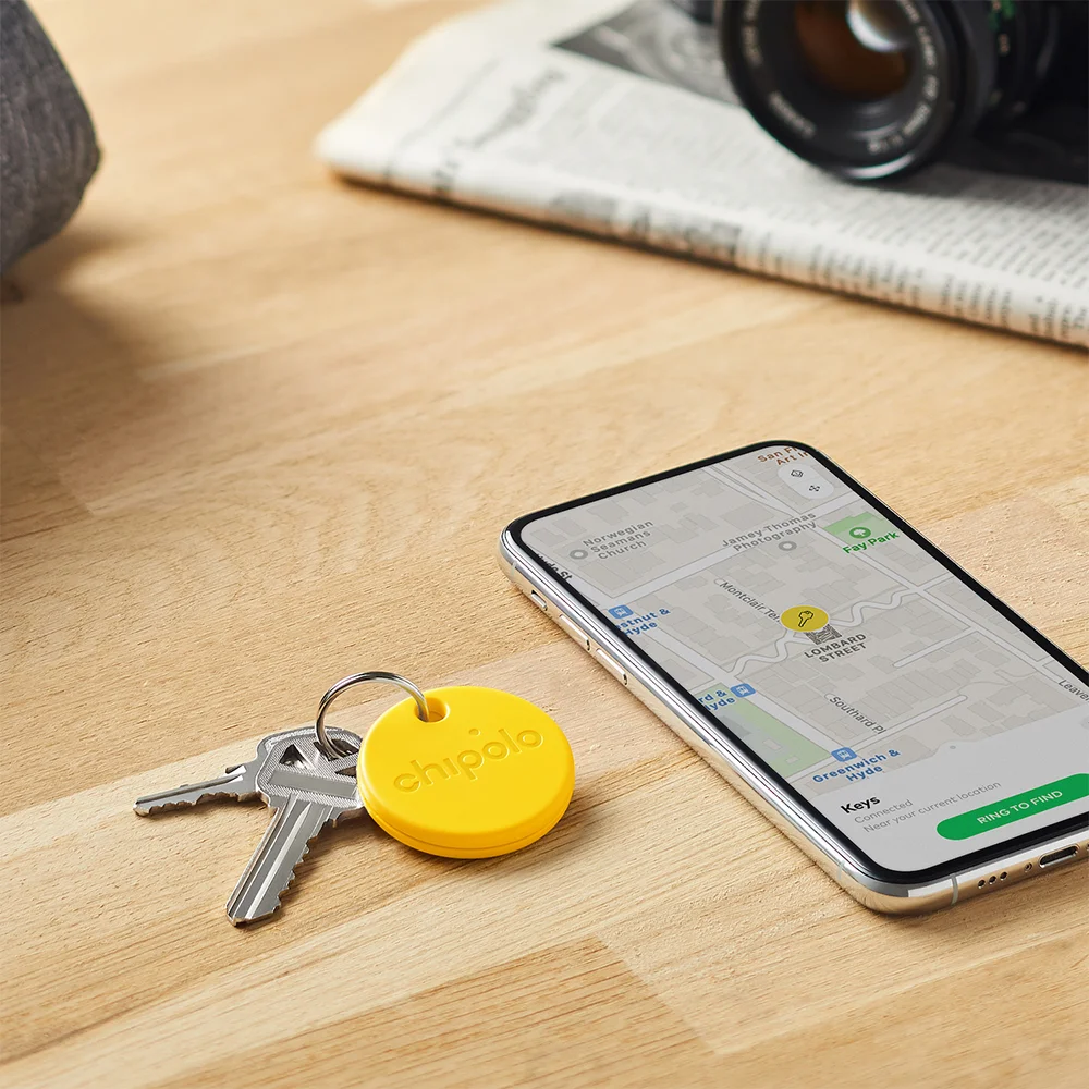 Chipolo ONE Bluetooth Item Finder - Yellow bij Duifhuizen