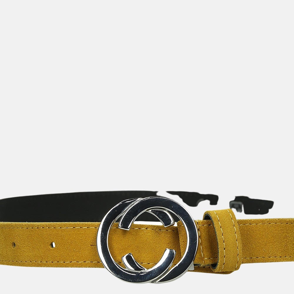 Legend damesriem 2.5 cm yellow bij Duifhuizen
