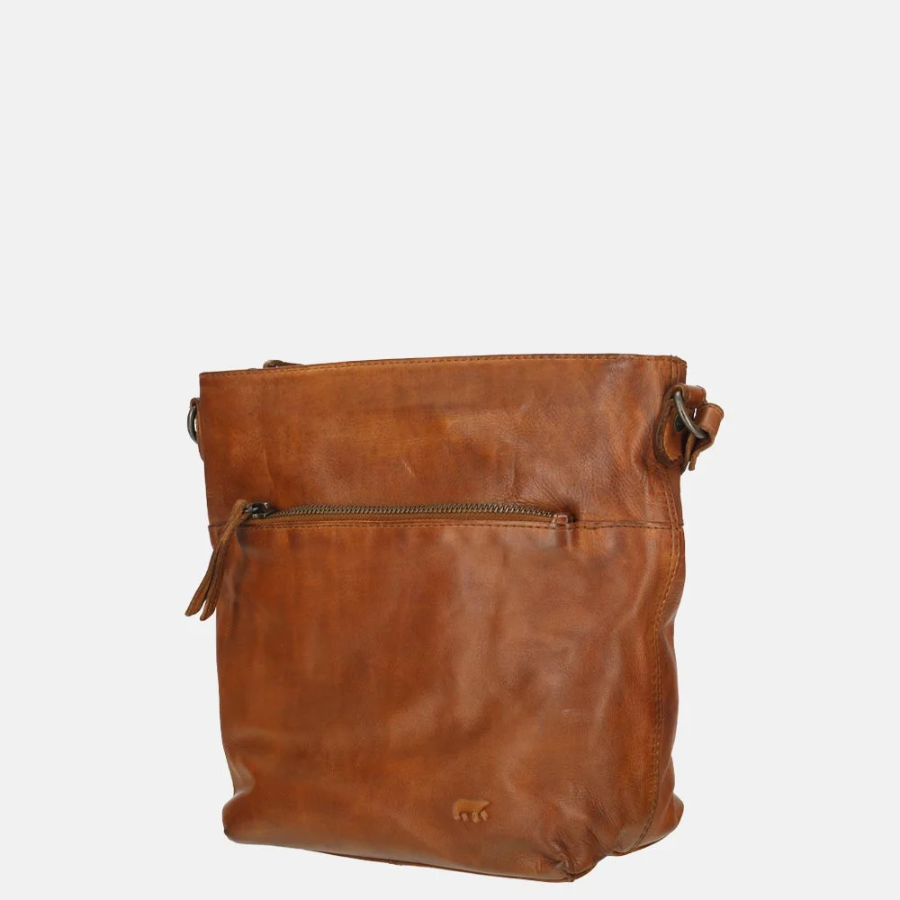 Bear Design Nancy crossbody tas cognac bij Duifhuizen