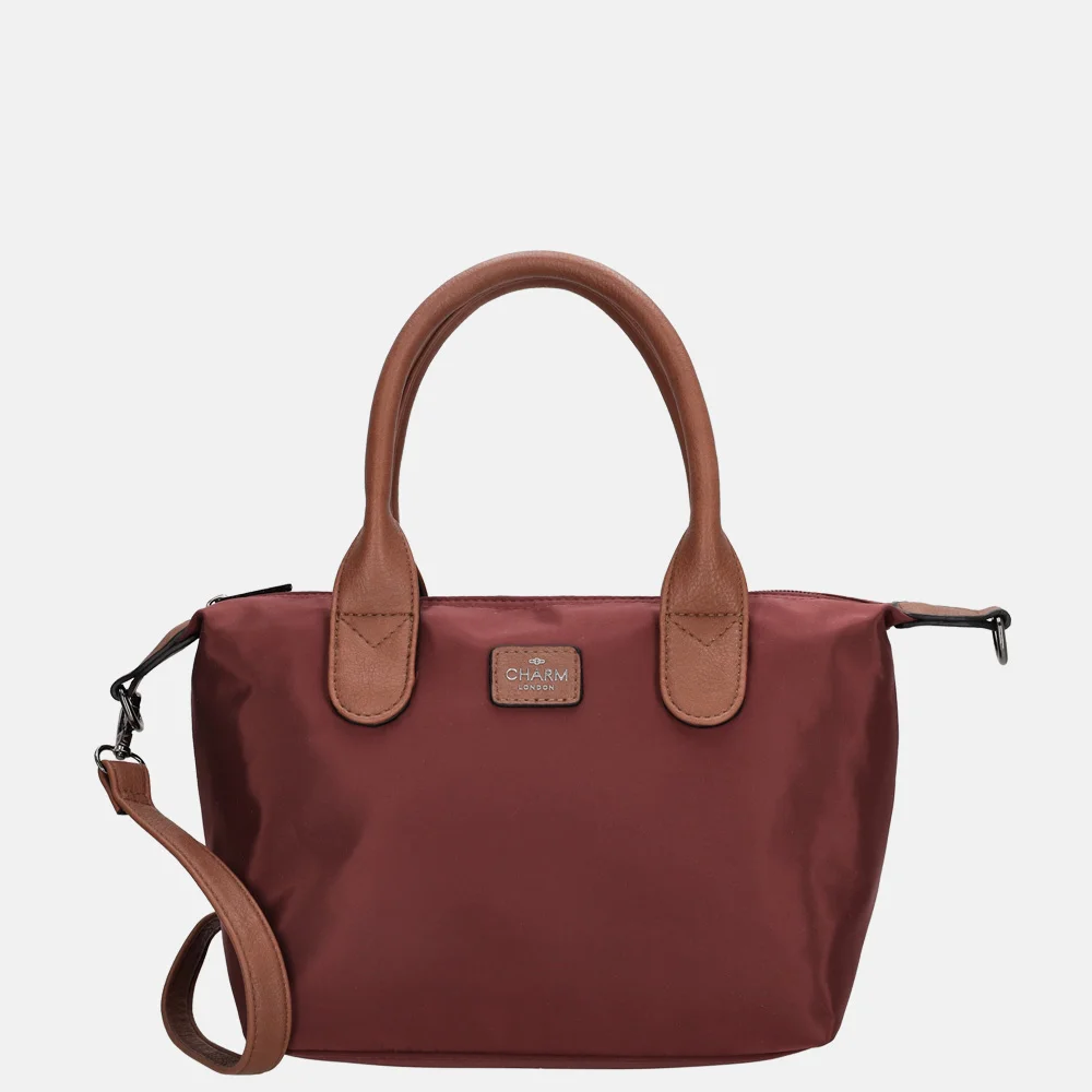 Charm London Buckingham handtas S bordeaux