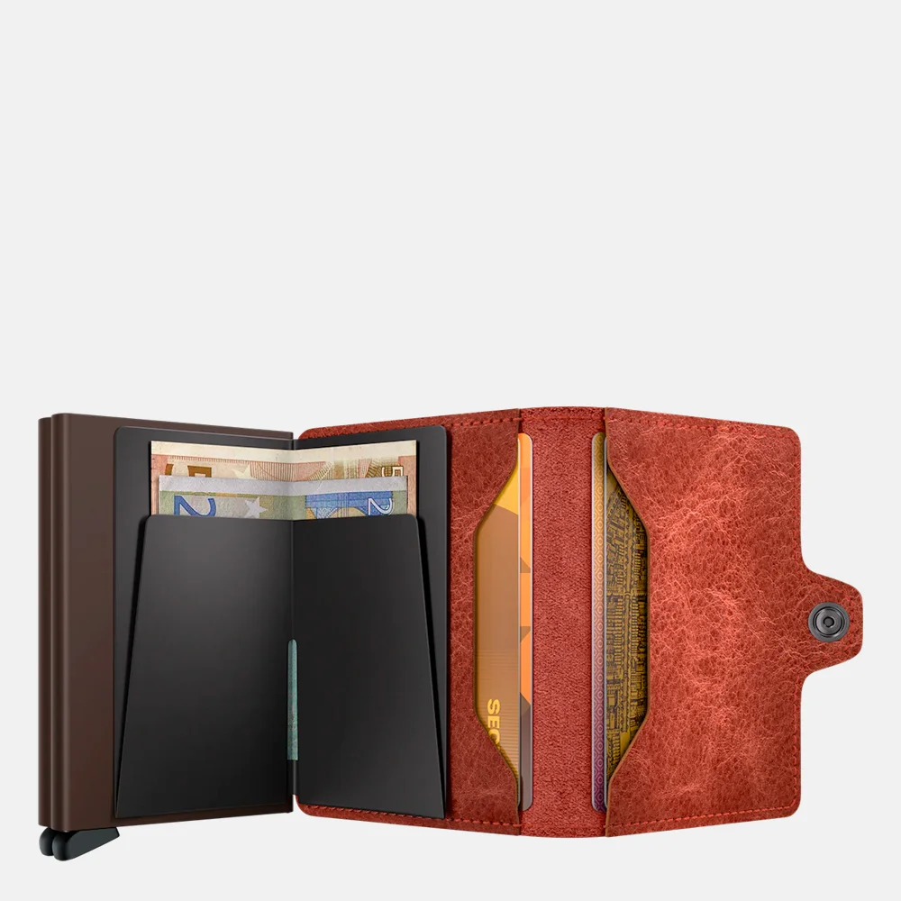 Secrid Twinwallet pasjeshouder vintage orange bij Duifhuizen