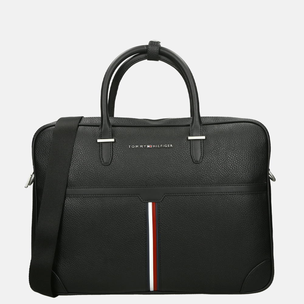 Tommy Hilfiger Downtown Slim laptoptas black