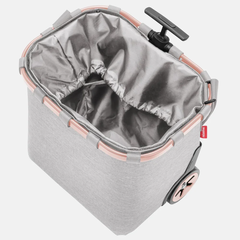 Reisenthel Carrycruiser boodschappentrolley twist sky rose bij Duifhuizen