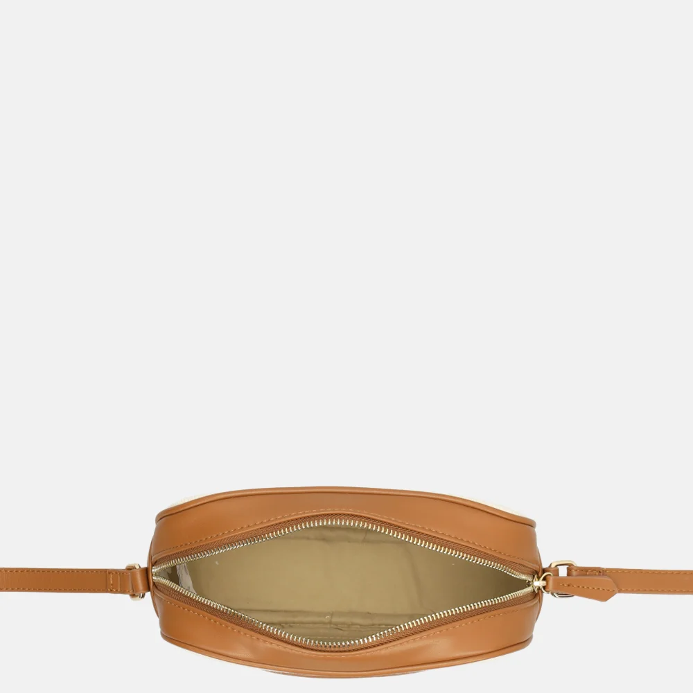 Valentino Bags Covent crossbody tas naturale/cuoi bij Duifhuizen