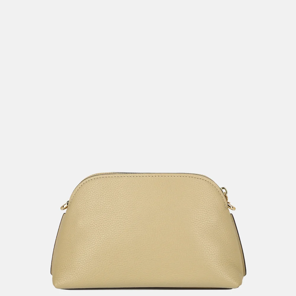 Michael Kors Freddie dome crossbody tas S khaki bij Duifhuizen