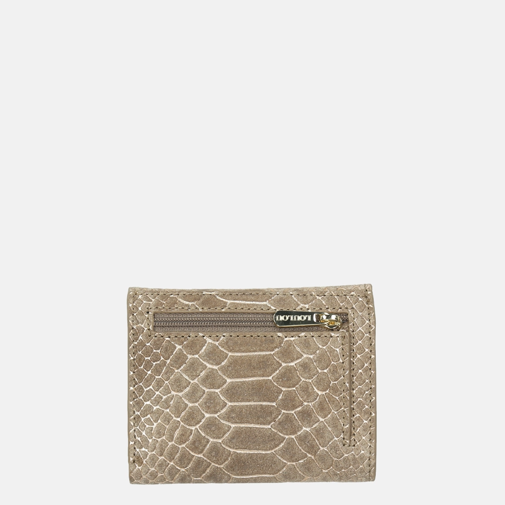 Loulou Essentiels Golden Girl portemonnee champagne bij Duifhuizen