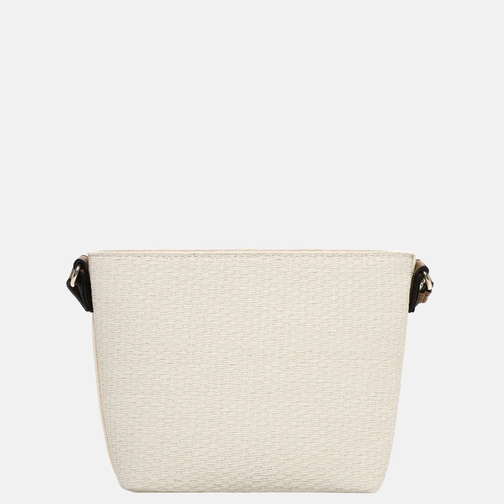 Emily & Noah Johanna crossbody tas ecru bij Duifhuizen