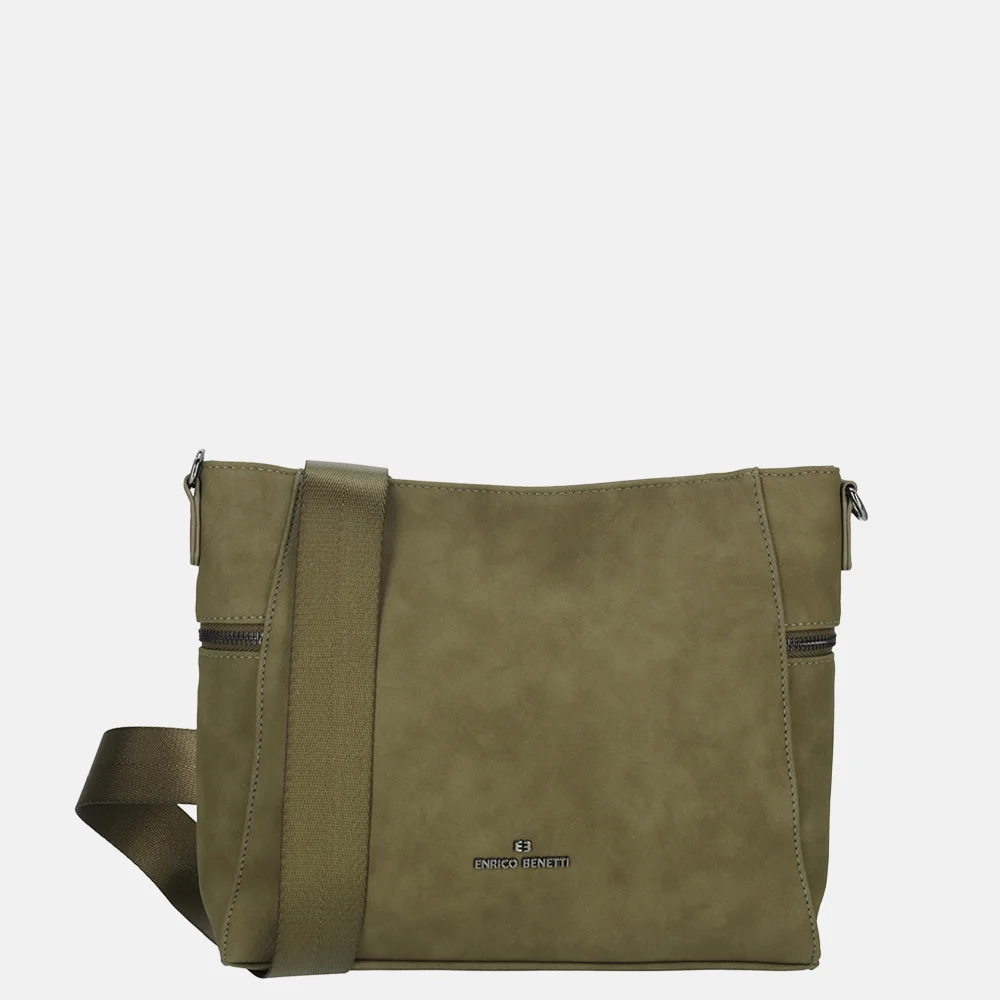 Enrico Benetti Roxy crossbody tas olijfgroen bij Duifhuizen