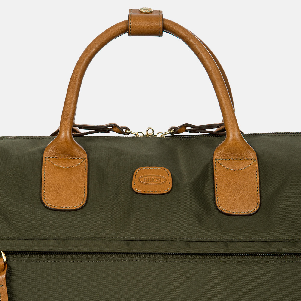Bric's X-Bag weekendtas L olive bij Duifhuizen
