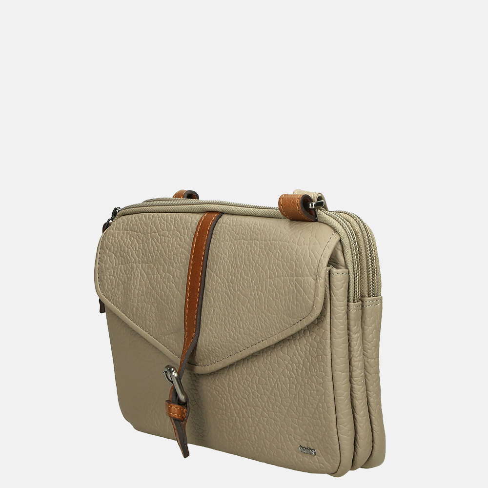 Berba Chamonix crossbody tas dust bij Duifhuizen