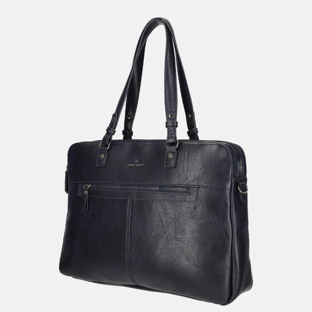 Enrico Benetti Julia shopper blauw bij Duifhuizen