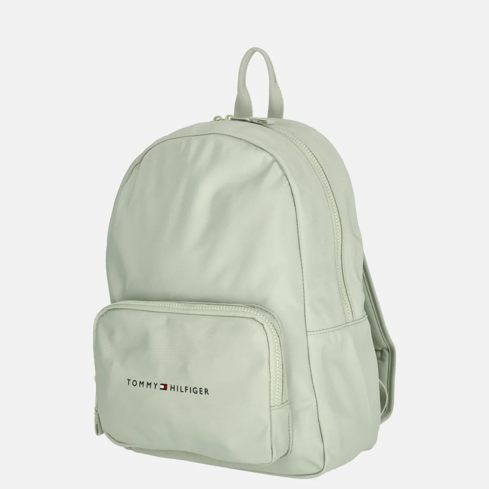Tommy Hilfiger Essential kinderrugzak misty sage bij Duifhuizen