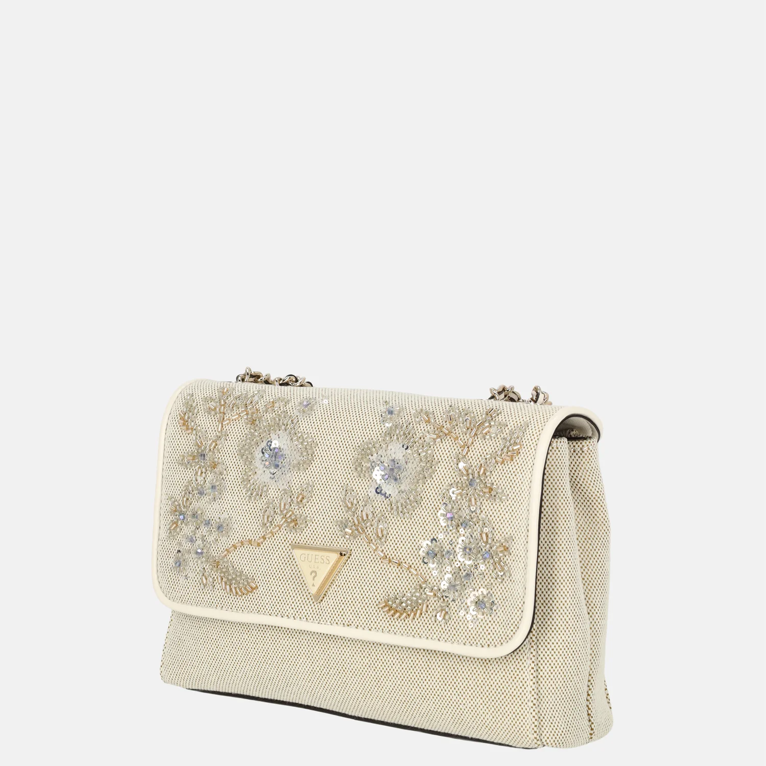 Guess Giully II convertible crossbody tas floral multi bij Duifhuizen