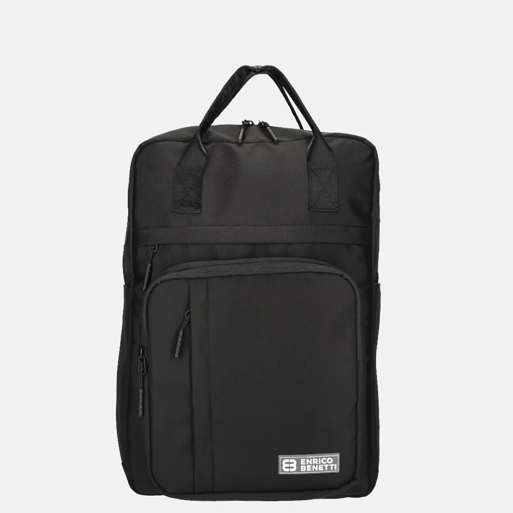 Enrico Benetti Aruba laptoprugzak 17 inch M zwart bij Duifhuizen
