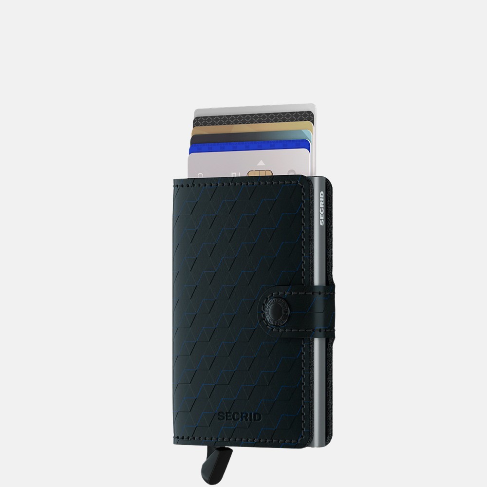 Secrid Miniwallet pasjeshouder optical black titanium bij Duifhuizen