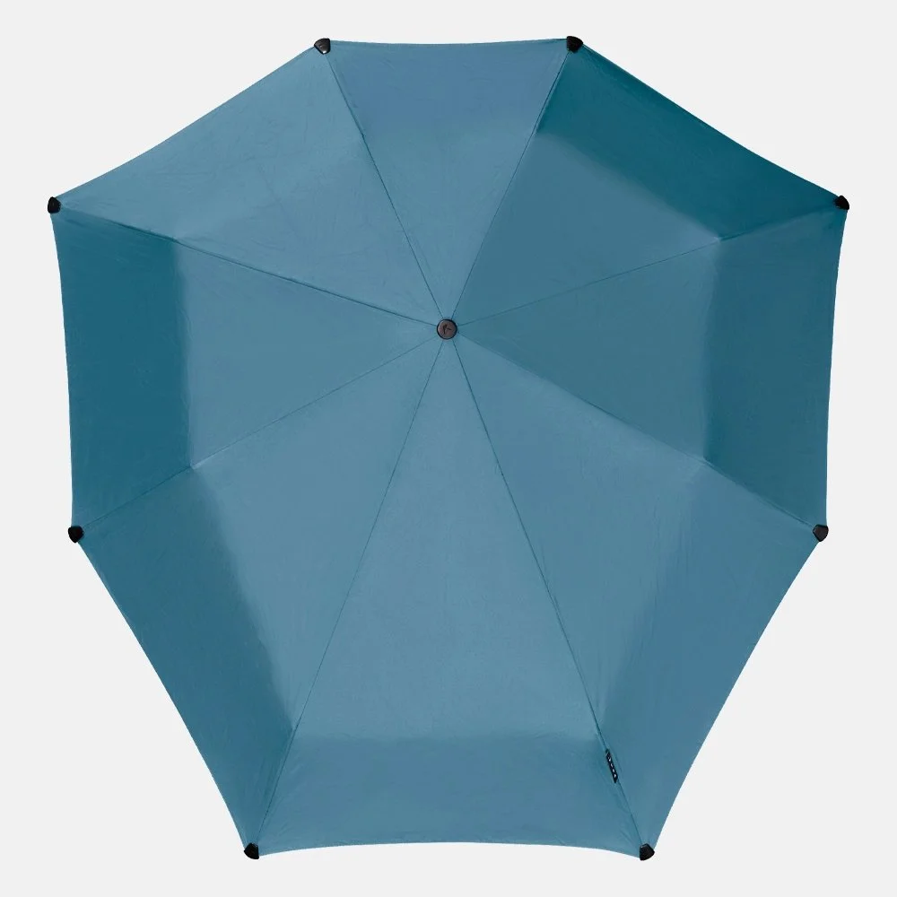 Senz Mini Automatic paraplu spring lake blue bij Duifhuizen