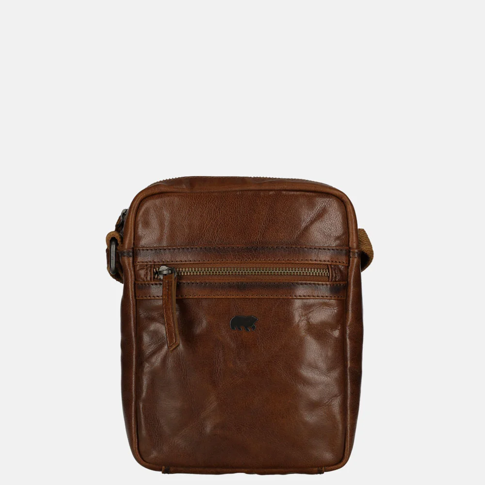 Bear Design crossbody tas cognac bij Duifhuizen