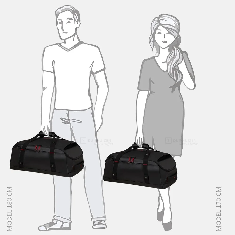 Samsonite Ecodiver S weekendtas 40 liter black bij Duifhuizen