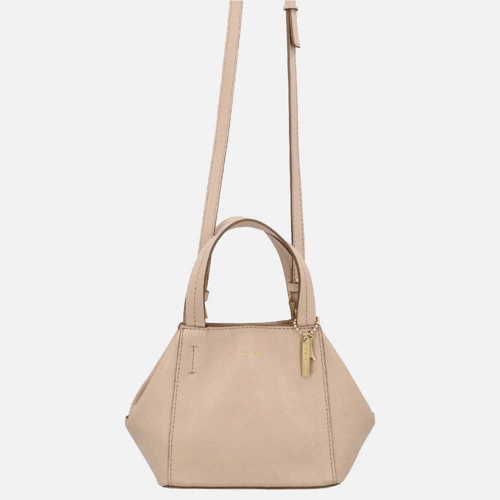 Loulou Essentiels Elodie handtas cashmere bij Duifhuizen