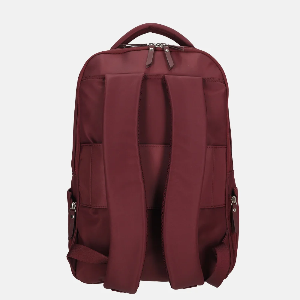 Enrico Benetti Caroline laptoprugzak 15 inch bordeaux bij Duifhuizen