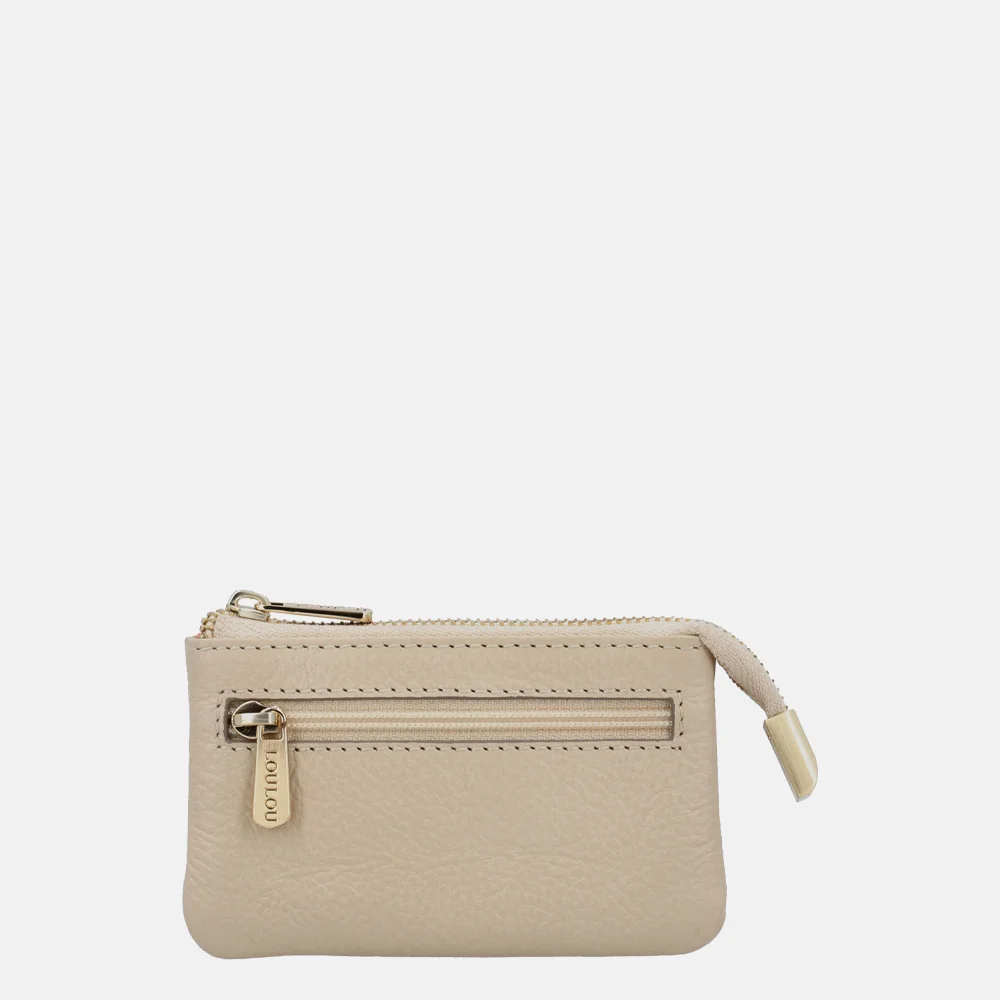 Loulou Essentiels Camille pasjeshouder beige bij Duifhuizen