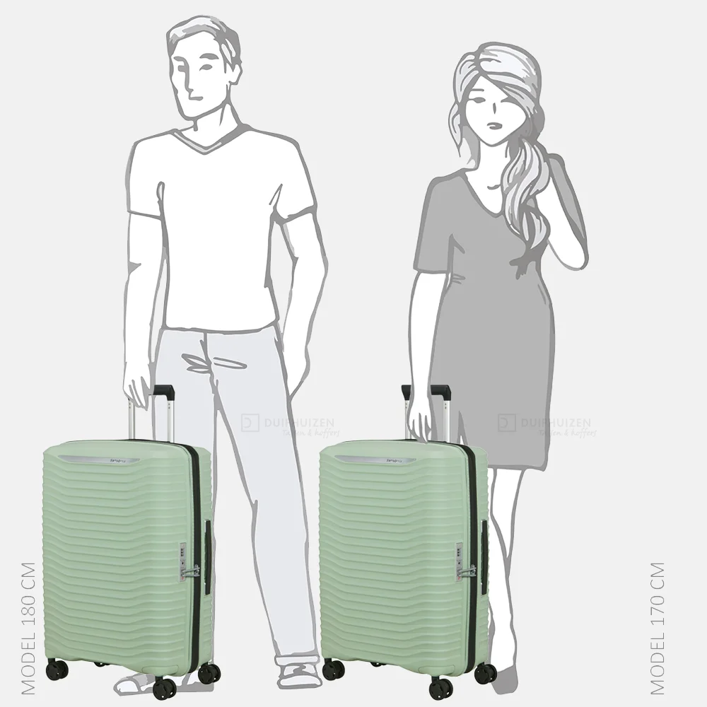 Samsonite Upscape koffer 68 cm soft sage bij Duifhuizen