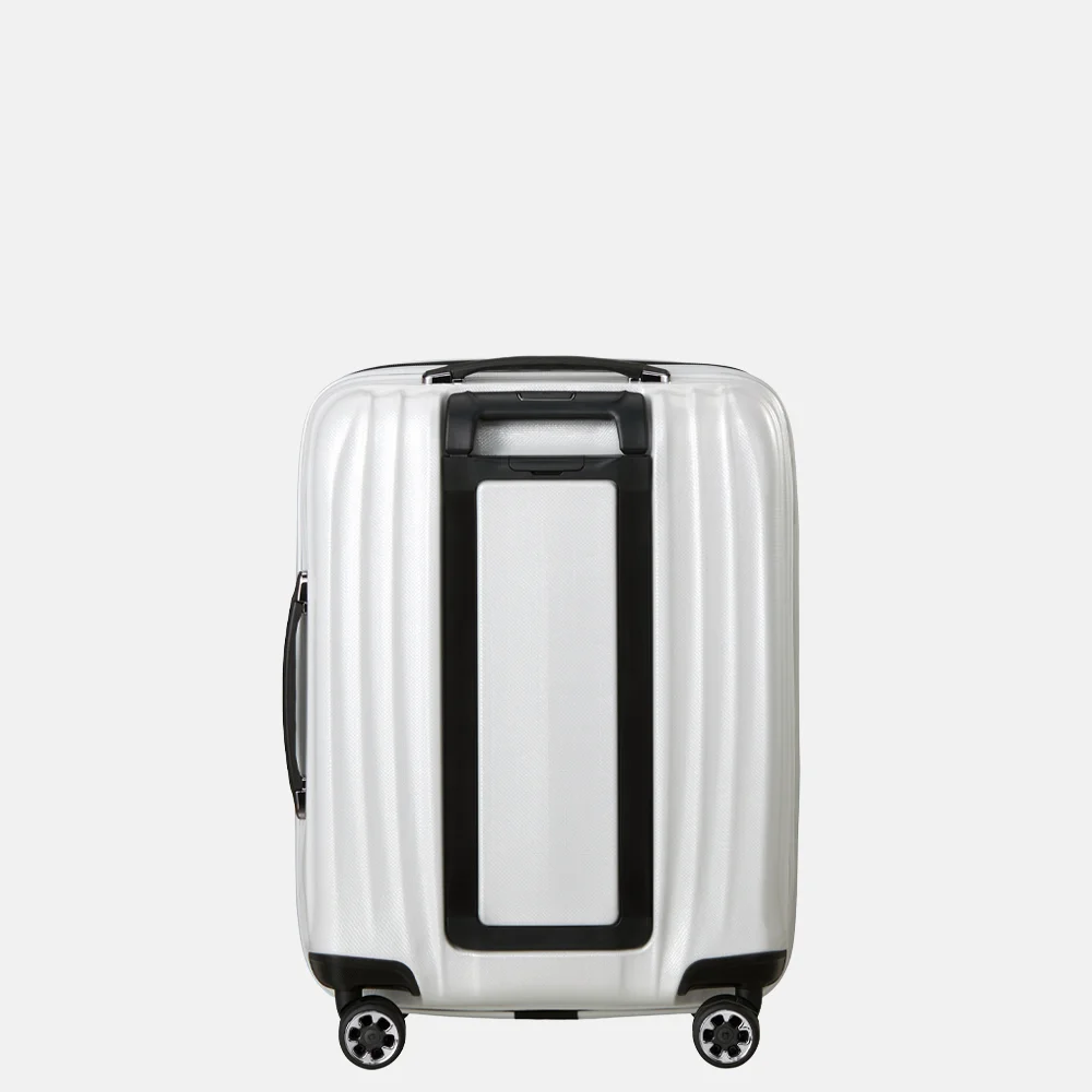Samsonite Nexis spinner handbagage koffer 55 cm cotton white bij Duifhuizen